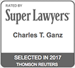 Rated by Superlawyers - selected in 2017
