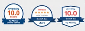 Avvo Rating 10.0 Superb Top Attorney Criminal Defense | Reviews Charles T. Ganz Avvo | Avvo Rating 10.0 Charles T. Ganz Top Attorney